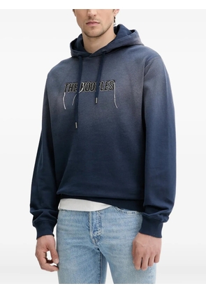 The Kooples faded-effect hoodie - Blue