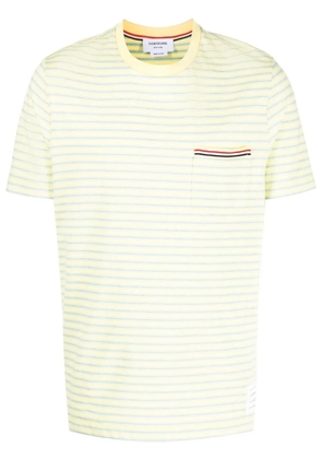 Thom Browne striped cotton T-shirt - Green