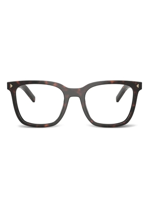 Prada Eyewear square-frame glasses - Brown