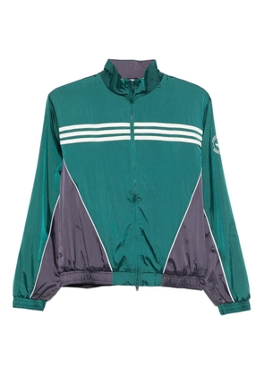 adidas x Sporty & Rich striped windbreaker - Green