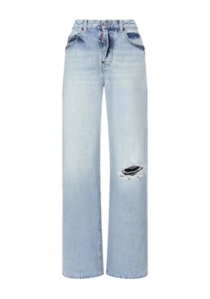 DSQUARED2 ripped-detail jeans - Blue