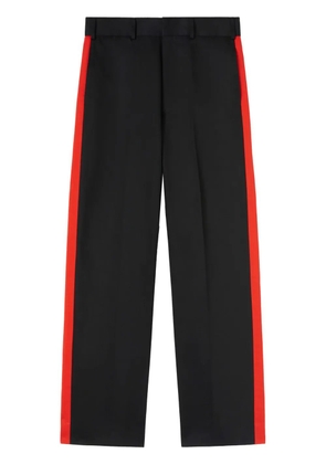 Palm Angels x Haas MoneyGram Racing stripe-detail trousers - Black