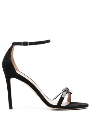 Stuart Weitzman 100mm open-toe sandals - Black
