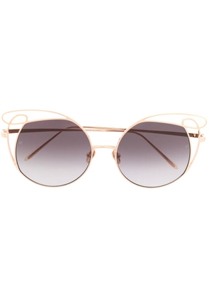 Linda Farrow Precious sunglasses - Gold