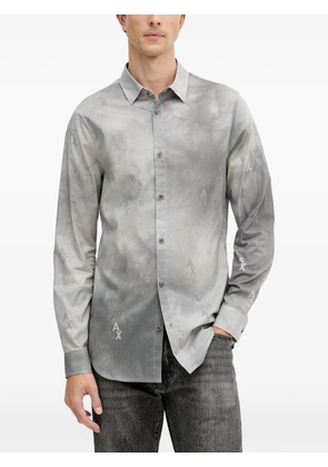 Armani Exchange long-sleeve button-fastening shirt - Grey