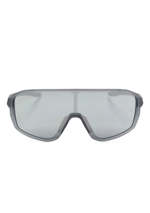 Under Armour Game Day logo-engraved sunglasses - Grey