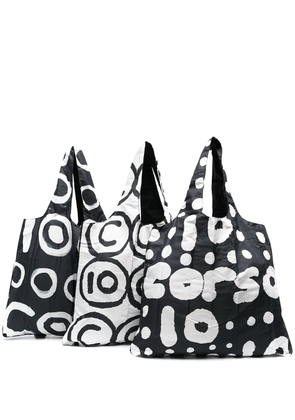 10 CORSO COMO reversible printed tote bag - Black