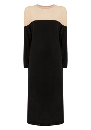 LITKOVSKA two tone dress - Black