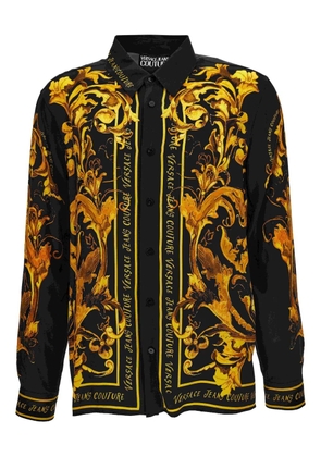 Versace Jeans Couture baroque-print shirt - Black