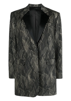 ISABEL MARANT Hadiya single-breasted blazer - Black