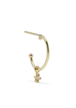 Wouters & Hendrix Gold 18kt diamond Hoop earring