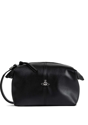 Vivienne Westwood Orb-logo make-up bag - Black