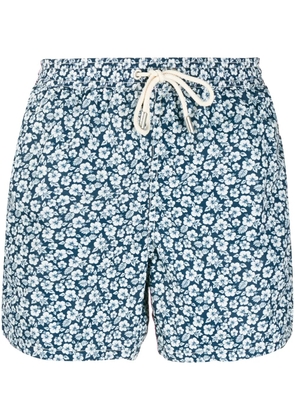 MC2 Saint Barth floral pattern swimming shorts - Blue