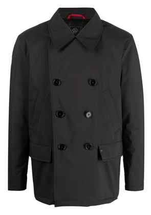 Fay peak-lapel double-breasted jacket - Black
