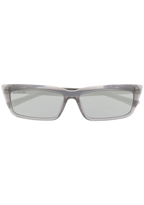 Balenciaga Eyewear Tip rectangular-frame sunglasses - Grey