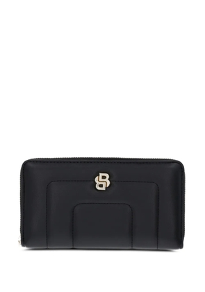 BOSS logo-plaque wallet - Black