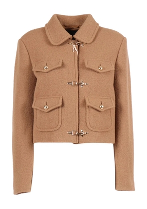 Fay single-breasted blazer - Brown