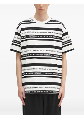 Human Made stripe-print t-shirt - White