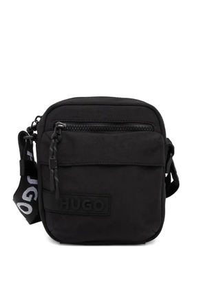 HUGO logo-detail crossbody bag - Black