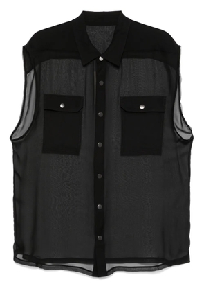 Rick Owens Jumbo shirt - Black