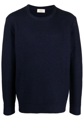 Altea crew-neck virgin-wool jumper - Blue