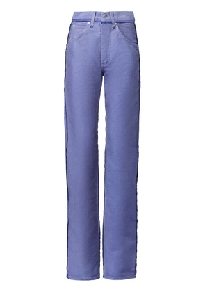 Maison Margiela distressed straight-leg jeans - Blue