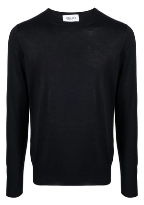 ERALDO crew-neck cashmere-blend jumper - Blue