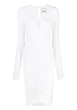 ISABEL MARANT Logane cut-out midi dress - White