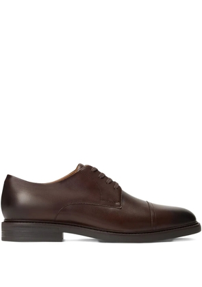 Polo Ralph Lauren leather Derby shoes - Brown