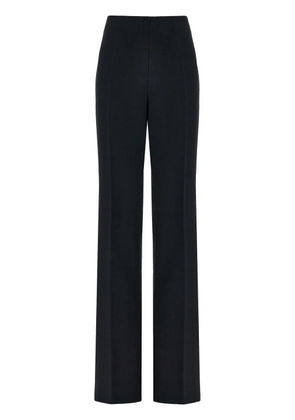 Ferragamo high-waist straight-leg trousers - Black