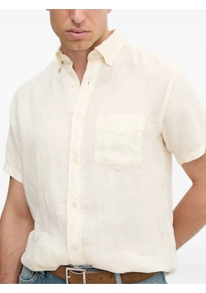 Gant short-sleeve patch-pocket shirt - Neutrals