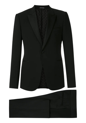 Emporio Armani fitted two-piece suit - Black