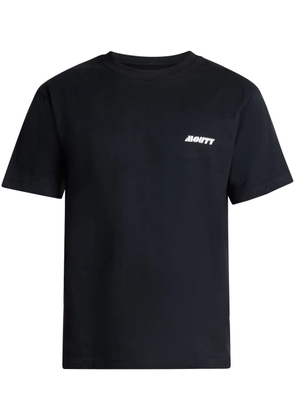 MOUTY logo-print cotton T-shirt - Black
