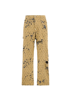 Philipp Plein distressed denim jeans - Neutrals