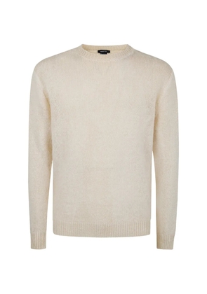 Avant Toi crew-neck sweater - Neutrals