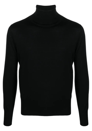 SAPIO high-neck drop-shoulder jumper - Black