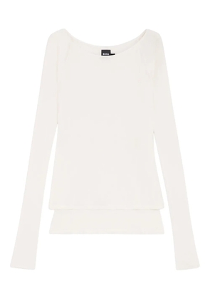 BOSS long-sleeve top - White