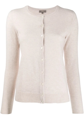 N.Peal round neck cardigan - Neutrals