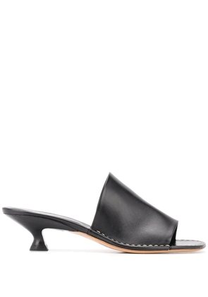 Tod's leather sandals - Black