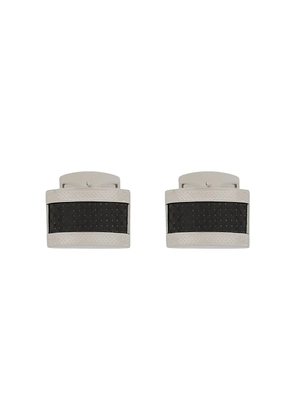 Tateossian embossed cufflinks - Black