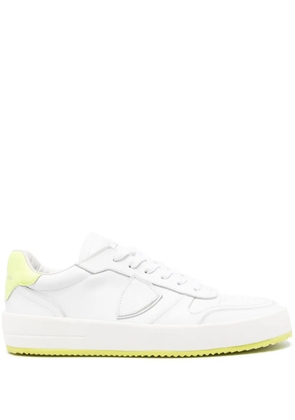 Philippe Model Paris Lyon logo-patch sneakers - White