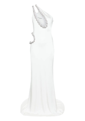 Stella McCartney Rope Cut-Out gown - White