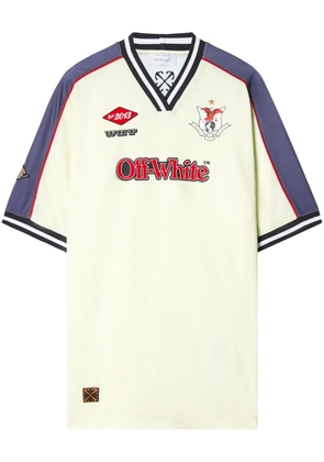 Off-White Soccer mini dress - Yellow