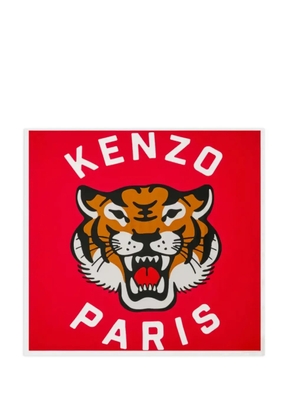 Kenzo Lucky Tiger scarf - Red