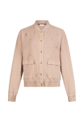 LIU JO embellished pocket jacket - Neutrals