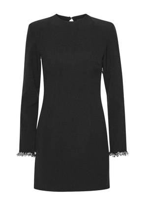 ROTATE BIRGER CHRISTENSEN embellished crepe mini dress - Black
