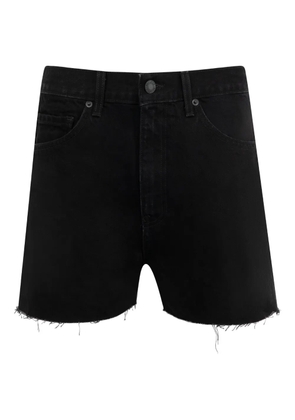 Nili Lotan frayed denim shorts - Black