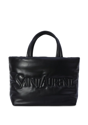 Saint Laurent embossed tote bag - Black
