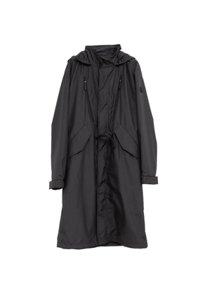 Moncler hooded drawstring jacket - Black