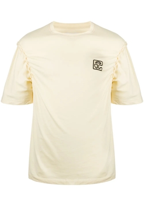 Telfar braided-seam T-shirt - Neutrals